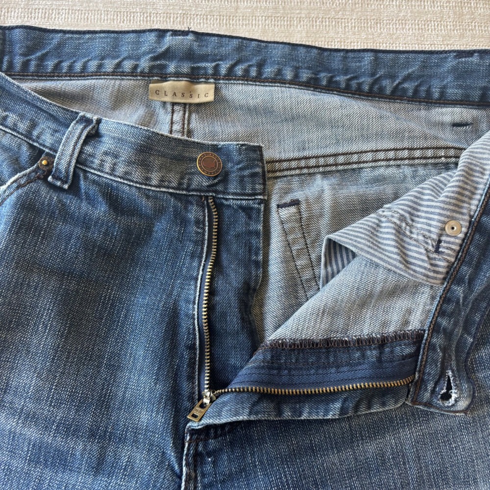 Perry Ellis America Mens Classic Fit Straight Leg Jeans Blue Denim 34x30 RN37763 - Picture 4 of 11